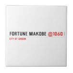 FORTUNE MAKOBE  Tiles