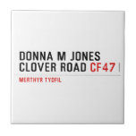 Donna M Jones Clover Road  Tiles
