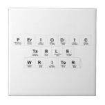 Periodic
 Table
 Writer  Tiles