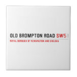 Old Brompton Road  Tiles
