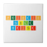 Periodic
 Table
 Writer  Tiles