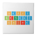 happy
 birthday
 Chiara  Tiles