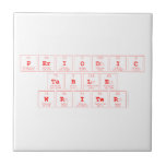Periodic
 Table
 Writer  Tiles