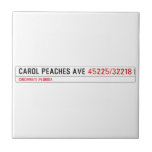 CAROL PEACHES AVE  Tiles