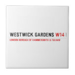 Westwick Gardens  Tiles