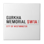 gurkha memorial  Tiles