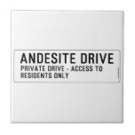 andesite drive  Tiles