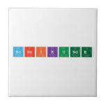 scheikunde  Tiles