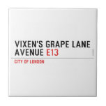 Vixen's Grape Lane  Avenue  Tiles