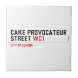 CAKE PROVOCATEUR  STREET  Tiles