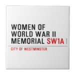 women of world war II memorial  Tiles