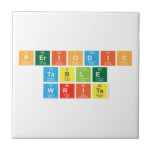 Periodic
 Table
 Write  Tiles