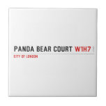 PANDA BEAR COURT  Tiles