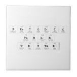 Periodic
 Table
 Writer  Tiles