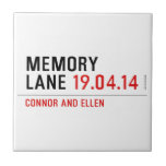 MEMORY LANE  Tiles