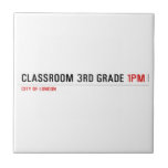 Classroom 3rd grade  Tiles