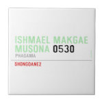 ISHMAEL MAKGAE MUSONA  Tiles
