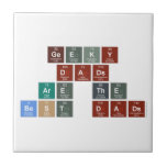 Geeky
 Dads
 Are the
 Best Dads  Tiles