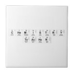 Chemistry
 teacher   Tiles