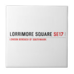 Lorrimore Square  Tiles