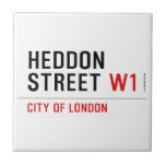 HEDDON STREET  Tiles