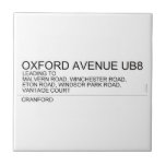 Oxford Avenue  Tiles