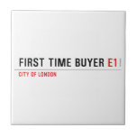 First time buyer  Tiles