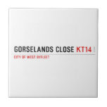 Gorselands Close  Tiles