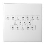 Periodic
 Table
 Writer  Tiles