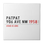 Patpat 906 ave nw  Tiles
