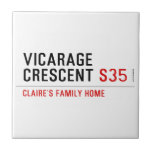 Vicarage Crescent  Tiles