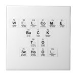 Welcome
 Back
 to
 school  Tiles