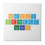 Happy
 Birthday
 Lucas  Tiles
