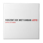 Köszöntjük Mótvánban  Tiles
