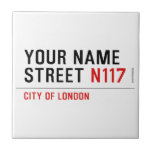 Your Name Street  Tiles