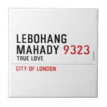 LEBOHANG MAHADY  Tiles