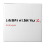 Lamborn Wilson Way  Tiles