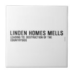 Linden HomeS mells      Tiles