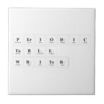 Periodic
 Table
 Writer  Tiles