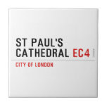 ST PAUL'S CATHEDRAL  Tiles