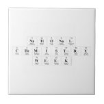 National 
 Chemistry 
 Week  Tiles
