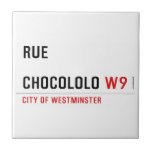 Rue  chocololo  Tiles