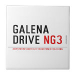 galena drive  Tiles