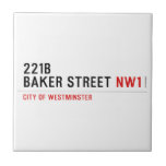 221B BAKER STREET  Tiles