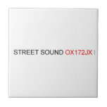 STREET Sound  Tiles