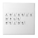 Periodic Table Writer  Tiles