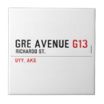 GRE AVENUE  Tiles