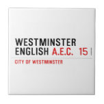 Westminster English  Tiles