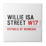 willie isa Street  Tiles