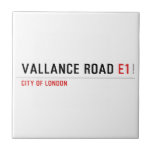 vallance road  Tiles